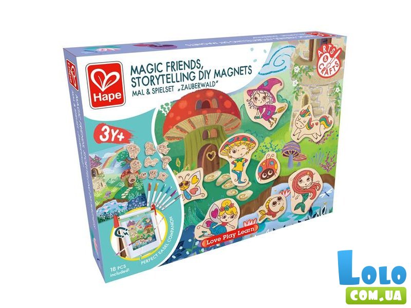 Набор для декорирования магнитов Сказки, Hape
