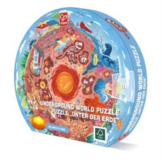 Пазл круглый Подземный мир, Hape, 36 эл.