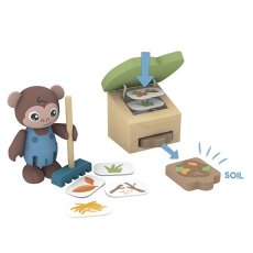 Деревянный игровой набор Органическая теплица, Hape