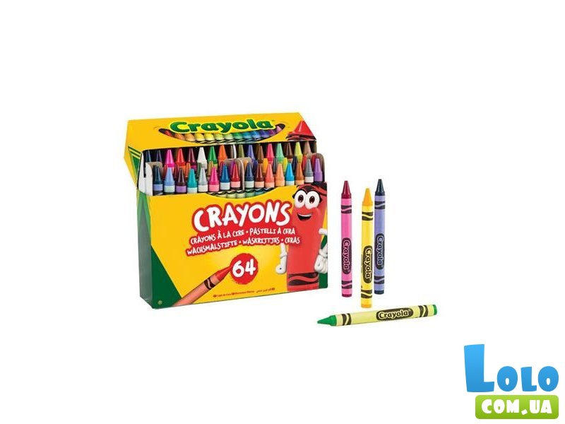 Набор восковых карандашей Crayons, Crayola
