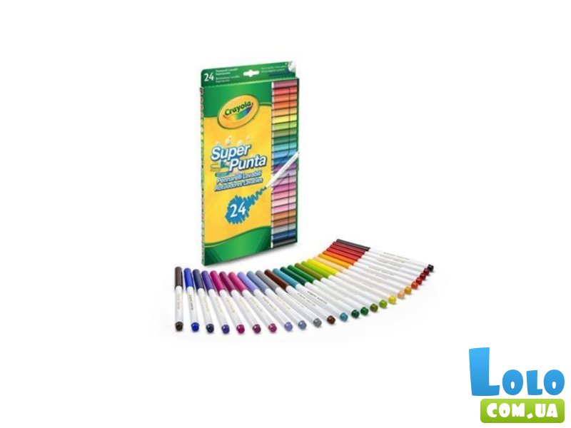 Набор фломастеров Markers, Crayola (24 шт.)