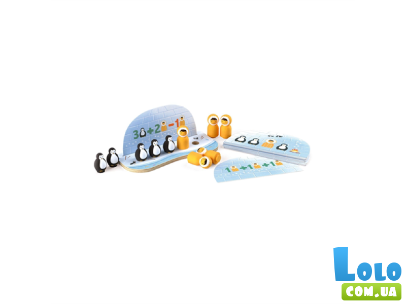 Набор для счета Считай с пингвином, Djeco