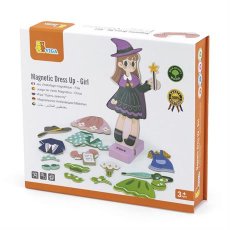 Магнитная игра Одень девочку, Viga Toys