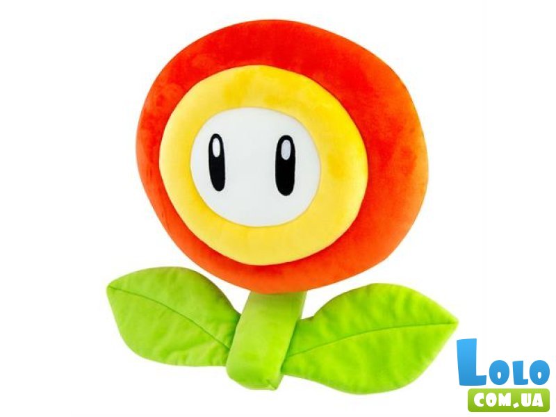 Мягкая игрушка Огненный цветок из Супер Марио, Club Mocchi- Mocchi-, 38 см