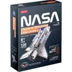 3D пазл NASA Космический шаттл Дискавери, CubicFun, 126 эл.