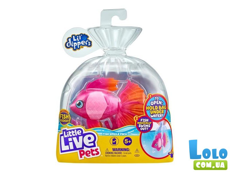Интерактивная игрушка Рыбка Марина-балерина, Little Live Pets