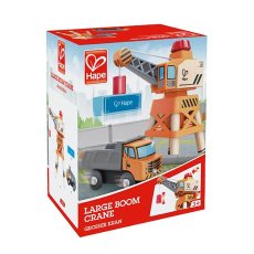 Набор для игрушечной железной дороги Подъемный кран и грузовик, Hape