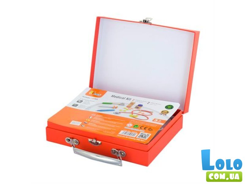Деревянный игровой набор Чемодан доктора, Viga Toys