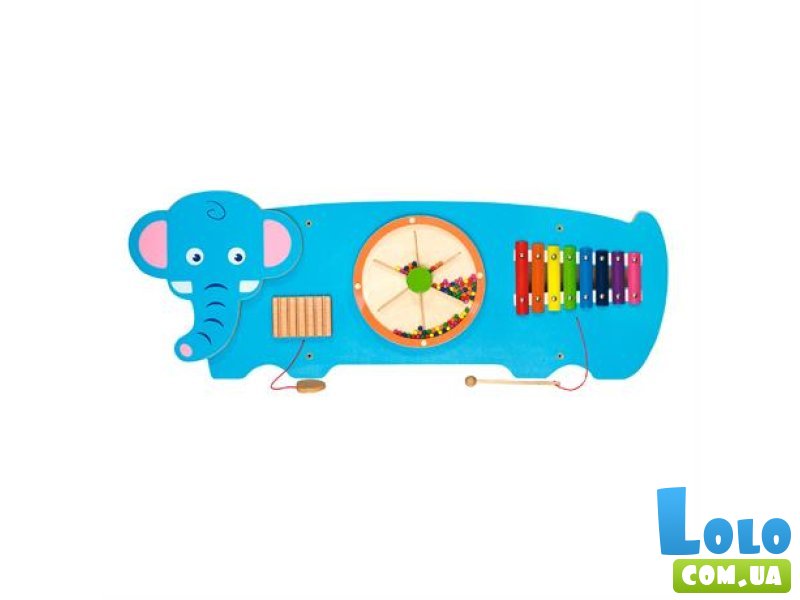 Бизиборд Слонёнок, Viga Toys