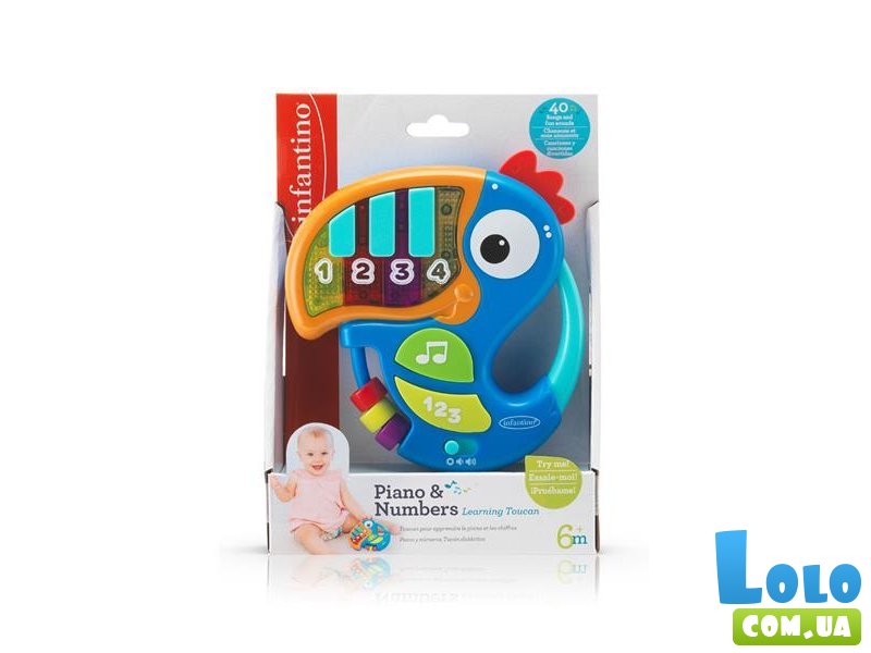 Музыкальная игрушка Тукан, Infantino