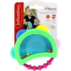 Погремушка Тамбурин с прорезывателем, Infantino