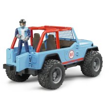 Машина Jeep Cross country с фигуркой гонщика, Bruder