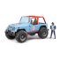 Машина Jeep Cross country с фигуркой гонщика, Bruder