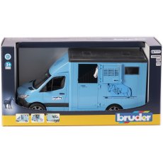 Машина MB Sprinter для перевозки животных с лошадью, Bruder
