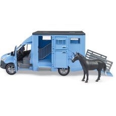 Машина MB Sprinter для перевозки животных с лошадью, Bruder
