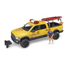 Машина спасательна RAM 2500 с фигуркой спасателя, Bruder