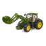 Трактор John Deere 7R 350 с передним погрузчиком, Bruder
