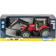 Трактор Massey Ferguson 7624 с передним погрузчиком, Bruder