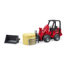 Машина мини-погрузчик Schaffer Compact 2630 с аксессуарами, Bruder