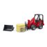 Машина мини-погрузчик Schaffer Compact 2630 с аксессуарами, Bruder