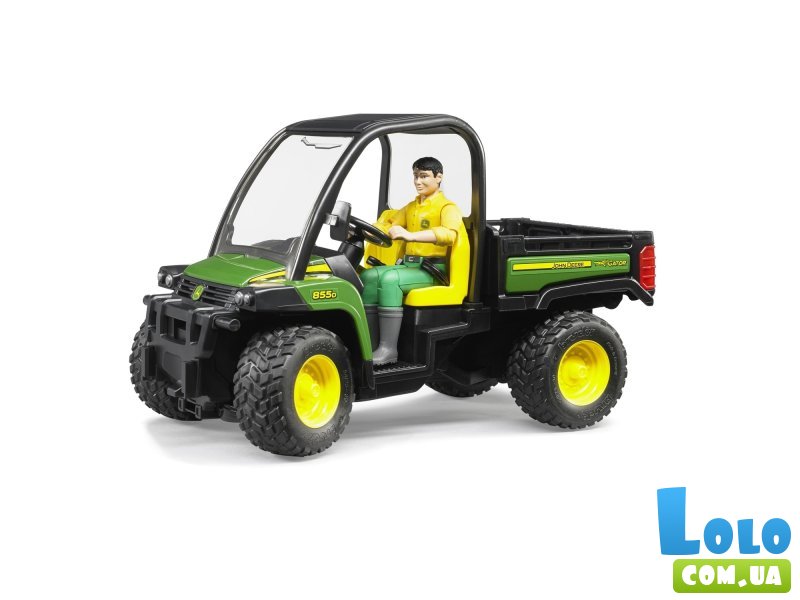 Машина John Deere Gator XUV 855D с фигуркой, Bruder
