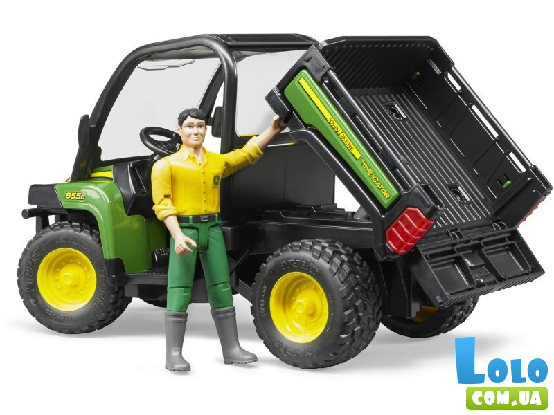 Машина John Deere Gator XUV 855D с фигуркой, Bruder