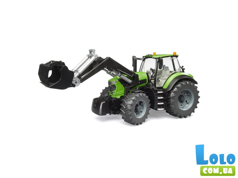 Трактор Deutz 8280 TTV с передним погрузчиком, Bruder