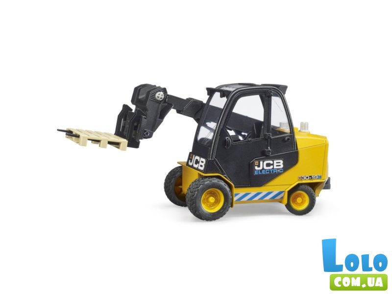 Телескопический погрузчик JCB с паллетой, Bruder