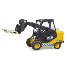Телескопический погрузчик JCB с паллетой, Bruder