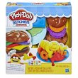 Набор для творчества с массой для лепки Гамбургери, фрі та бублики, Play-Doh