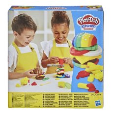 Набор для творчества с массой для лепки Гамбургеры, фри и бублики, Play-Doh