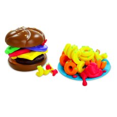 Набор для творчества с массой для лепки Гамбургеры, фри и бублики, Play-Doh