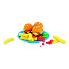 Набор для творчества с массой для лепки Гамбургеры, фри и бублики, Play-Doh