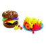 Набор для творчества с массой для лепки Гамбургеры, фри и бублики, Play-Doh