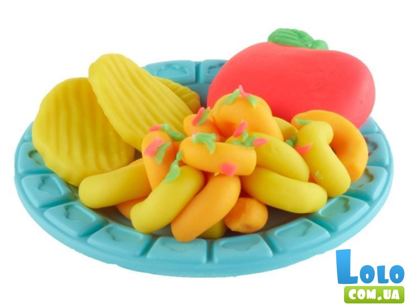 Набор для творчества с массой для лепки Забавные закуски Макароны, Play-Doh