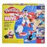Набор для творчества с массой для лепки Капитан Америка с мотоциклом, Play-Doh