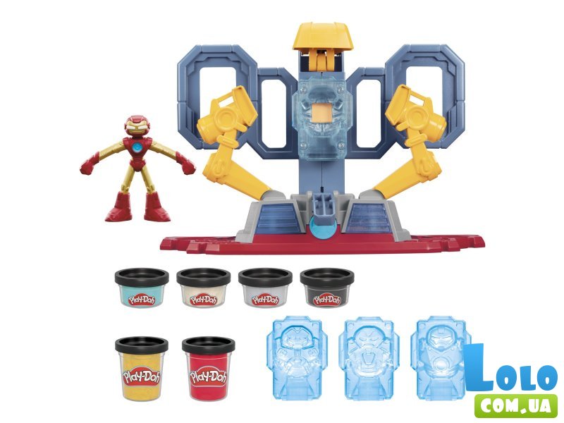 Набор для творчества с массой для лепки Железный человек, Play-Doh