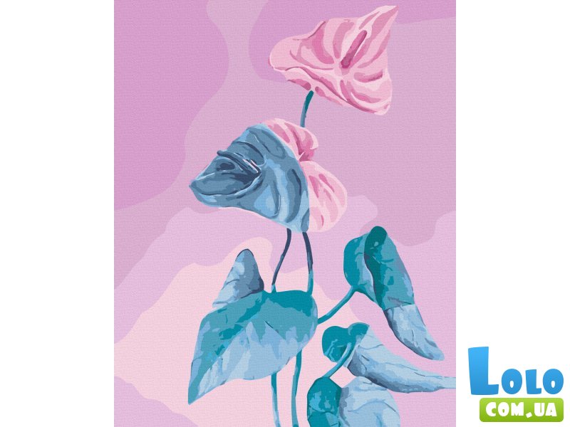 Картина по номерам Цветущее сердце © Екатерина Савич, Brushme (40х50 см)