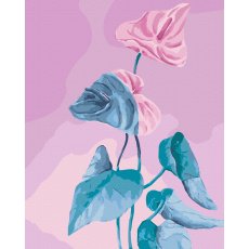 Картина по номерам Цветущее сердце © Екатерина Савич, Brushme (40х50 см)