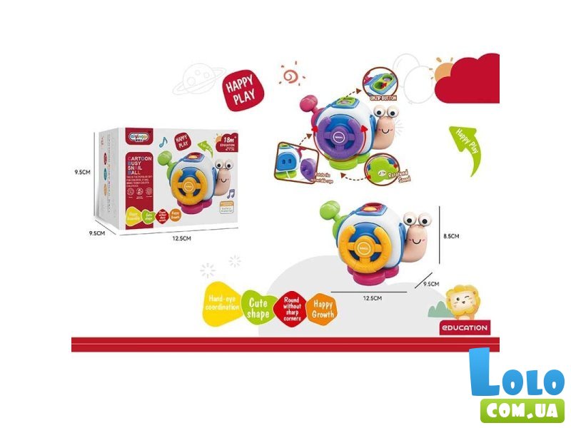 Бизиборд Улитка