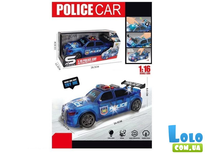 Машина инерционная Полиция