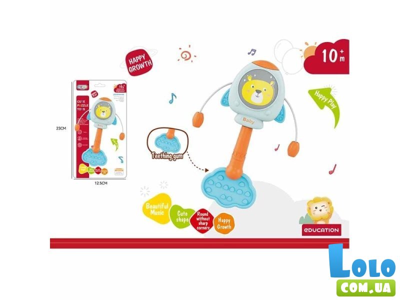 Погремушка-прорезыватель Колотушка