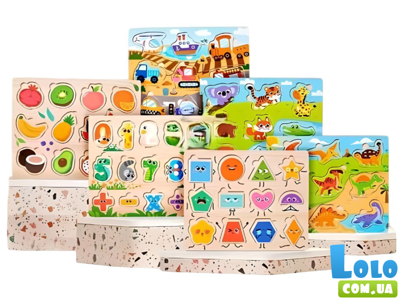 Деревянные вкладыши (в ассортименте)