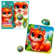 Магнитная игра Эмоции котенка, Vladi Toys