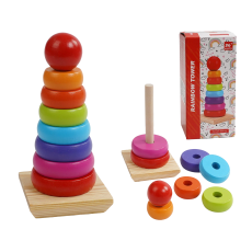 Пирамидка деревянная