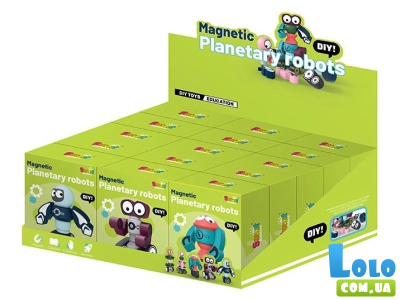 Конструктор магнитный, (600), (в ассортименте)