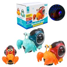 Музыкальная игрушка Краб (в ассортименте)