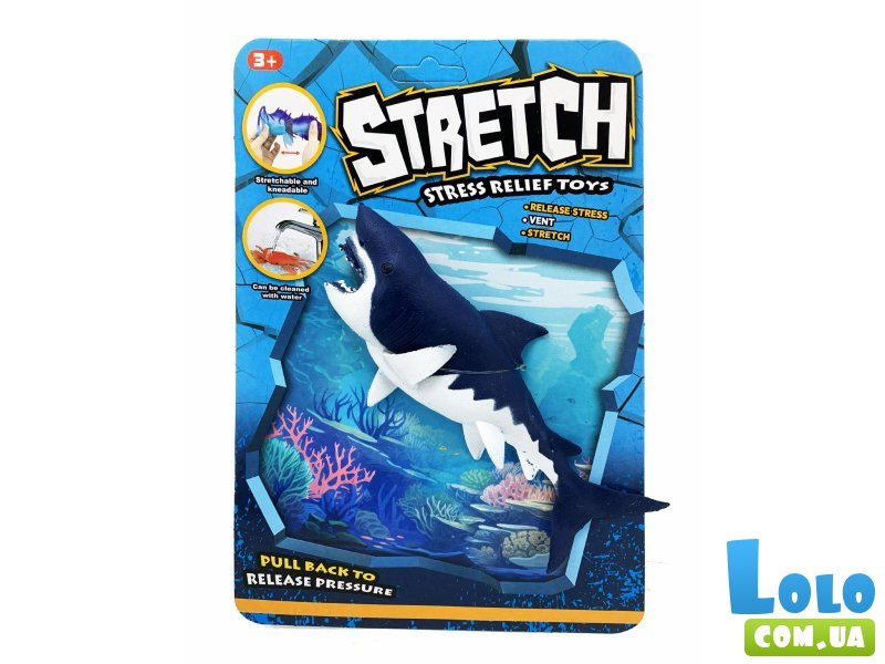 Игрушка-антистресс Акула