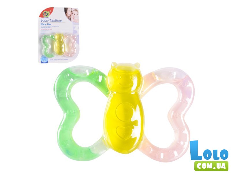 Погремушка-прорезыватель Бабочка