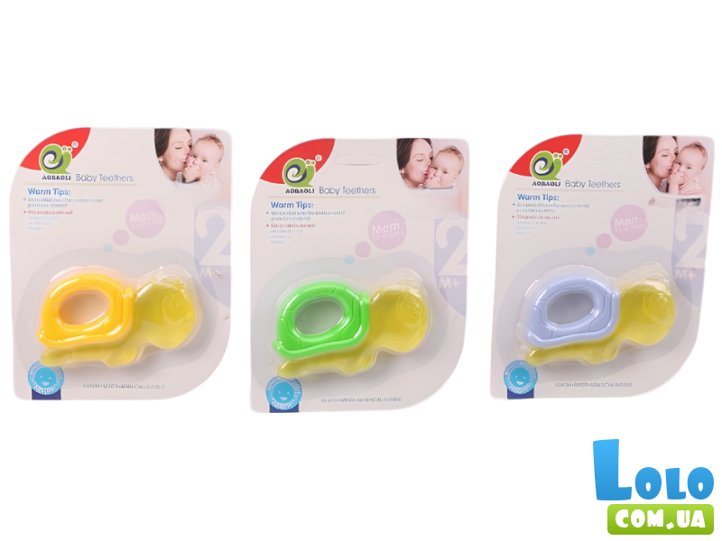 Погремушка-прорезыватель Черепашка (в ассортименте)